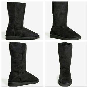 Black Comfy Boots (Size 6.5,8)